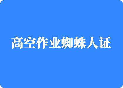 看操逼免费视频高空作业蜘蛛人证